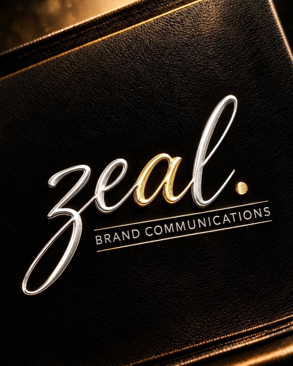 Zeal brand notebook and premium workspace
