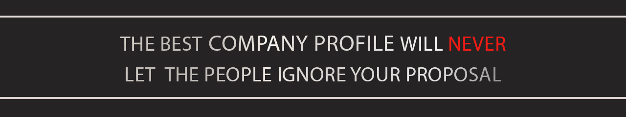 company profile writing service india